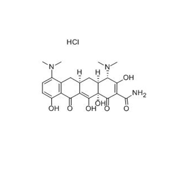 Chlorhydrate de minocycline (13614-98-7) C23H28CLN3O7