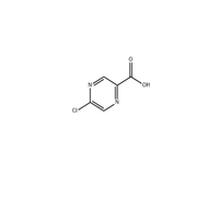 5-chloro-pyrazine-2-carboxylique acide (36070-80-1) C5H3CLN2O2